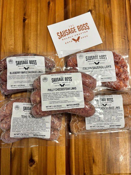 The Sausage Boss Sampler Box