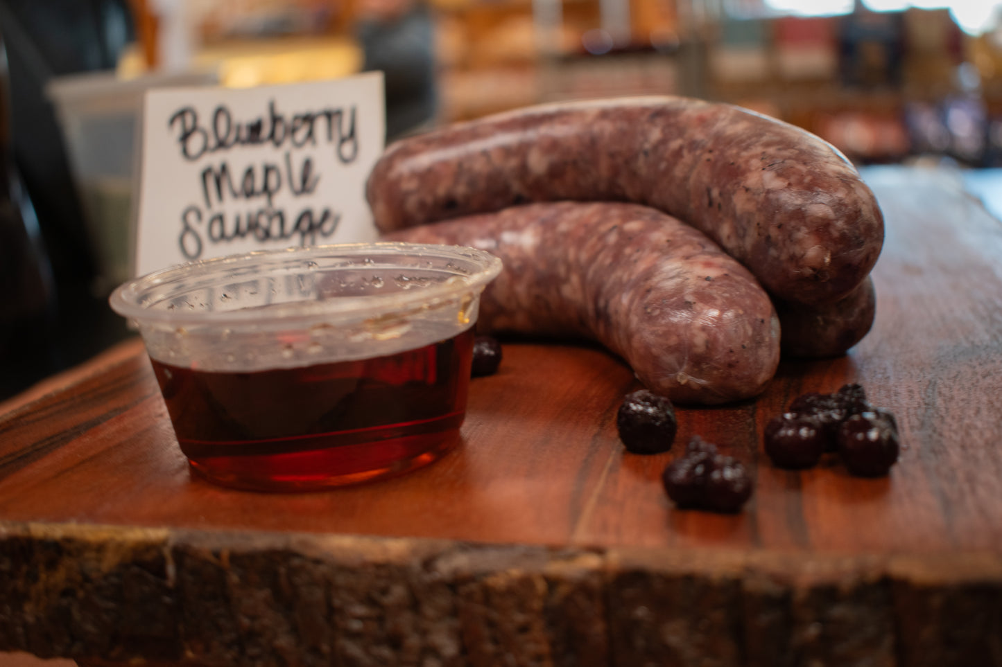 Blueberry Maple Sausage (pack of 3)