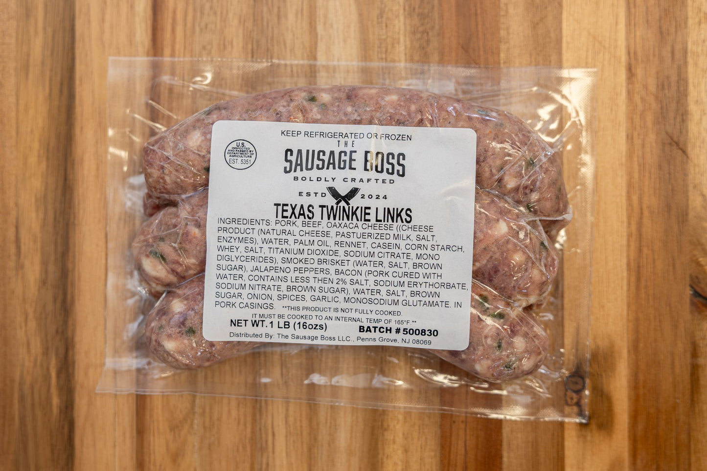 Texas Twinkie Sausage